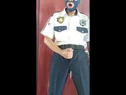 005 PoliciaUniform CUM Cop Fetish Uniform Fetish Policia Gay Video Uniforme