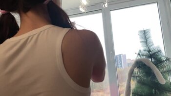 Taya Sia's Russian Ambush: Kitchen Fuck with Eye Contact