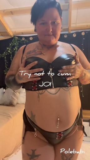 Try not to cum JOI