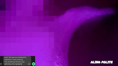 Cheating at work n.20 - Valentine’s Cum shower from colleague - Blowjob in Whirlpool bath - pile driver cum - cum on face - Alina Polite