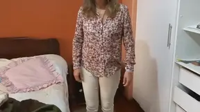 There is no better stepmother showing off and making cocks hard, full eroticism