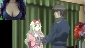 se enoja con reina elfa y la convierte en su prisionera sexual - hentai himekishi angelica ep. 2