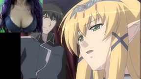 se enoja con reina elfa y la convierte en su prisionera sexual - hentai himekishi angelica ep. 2