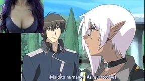 se enoja con reina elfa y la convierte en su prisionera sexual - hentai himekishi angelica ep. 2