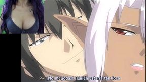 se enoja con reina elfa y la convierte en su prisionera sexual - hentai himekishi angelica ep. 2