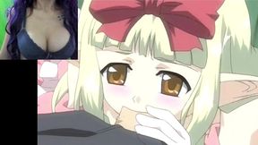 se enoja con reina elfa y la convierte en su prisionera sexual - hentai himekishi angelica ep. 2