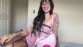 Foreign Exchange Student Shares Bed for Amateur Anal Blowjob