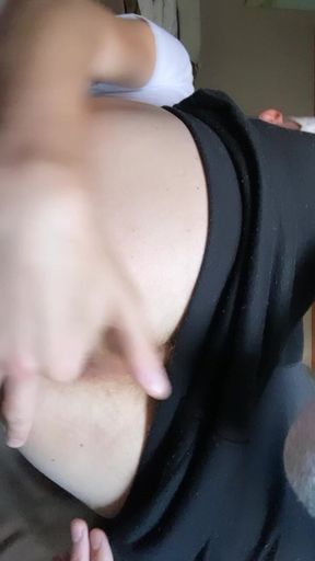 Finger my cute bum