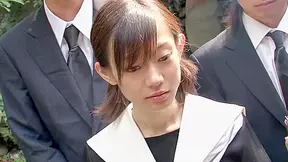 Innocent looking Asian babe learns how to suck a dick