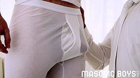 MasonicBoys Obedient twink plowed by dominant DILF