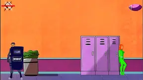 Muscular Gym Bunny Delivers Steamy 3D Blowjob After Workout Fun