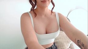 Cute Little Latina Dancing Around...