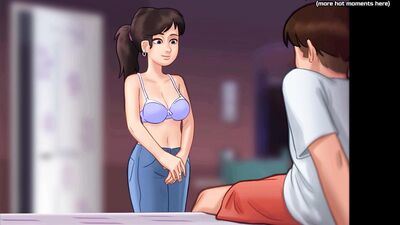 Summertime Saga - Big Tits MILF Sex Slave Gets Punished for Her Sins with a Big Holy Dick - #45