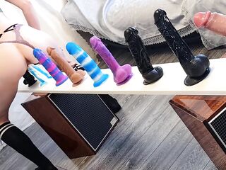 Choosing the Most Excellent of the Most Excellent! Doing a Fresh Defiance Different Dildos Test (with Bright Climax at the end Of course)