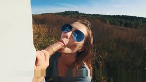 Outdoor fuck and cumshot on mouth with fitness teen 18+ Mia Bandini
