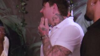 Ebony Gangs - Big Black Booties Bouncing On White Dick
