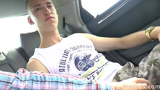 Enormous pecker limousine teens 2016