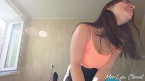 Her wife got hot &mdash;  let me ride her tight hole and slick slit