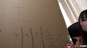 Hot Asian girl slamming