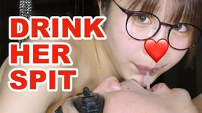 53. Japanese College Girl - Drink Her Spit and Face Licking