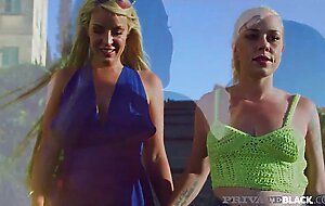 Private Black - Sweet Babe Ashley Blue Gets Anal Cream Pie!