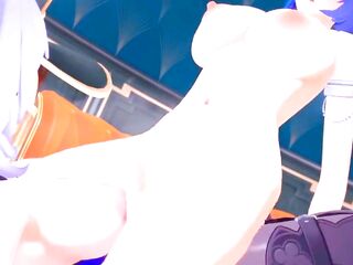 Ebony Swan x Yelan Futanari Comics - Honkai Star Rail