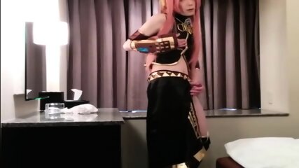 Amateur Asian CD cosplay jo