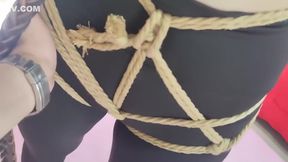 Submissive Brunette&#039;s Asian Assets Get Bound and Banned in HD