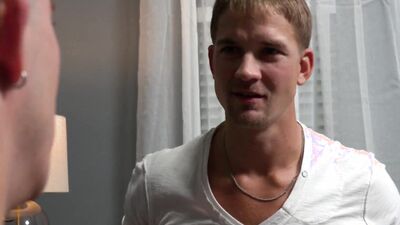 "teach me how to Eat Ass" Roommate gives Sex Lessons to Brandon Anderson - NextDoorStudios