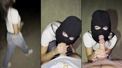 I Just Offered Her A Ride Home... Didn't Expect Her To Suck My Dick In Public