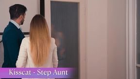 family house s1e6: blindfolded kisscat s taboo fuck with sister s husband double facial