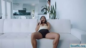 Dripping wet babes enjoy rubbing each others pussy