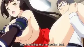 Busty Ogre Student Deflowered by Horny Hentai Teacher at School
