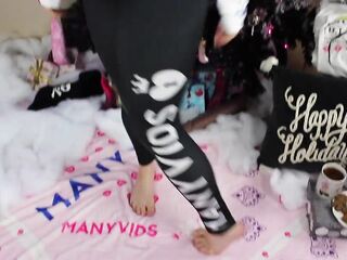 Santa Clause Cums two Nite MUSIC MOVIE PARODY OmankoVivi ManyVids Ahegao
