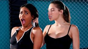 Hot And Mean featuring Jenna Foxx and Abella Danger's fingering movie