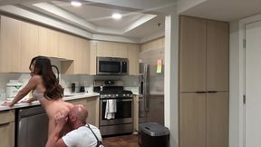 anal! plumber lays pipe on asian baddie nicole doshi