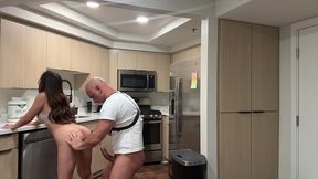 anal! plumber lays pipe on asian baddie nicole doshi