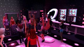 Upscale Night, Sexual Furniture: Two Slaves Serve as the Show for the Guests