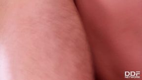 spanish seductress alexa thomas s fucked hardcore and gets cum on her belly