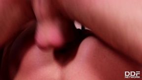 spanish seductress alexa thomas s fucked hardcore and gets cum on her belly