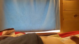 After 2 months of not cumming, I came from just humping the air! (no toy) (sorry for the bad angles)