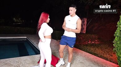 Shy stepson ends up cumming inside my forbidden pussy - ALEJANDRA PALACIOS