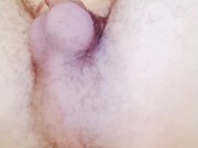 Twink ass play with bottle