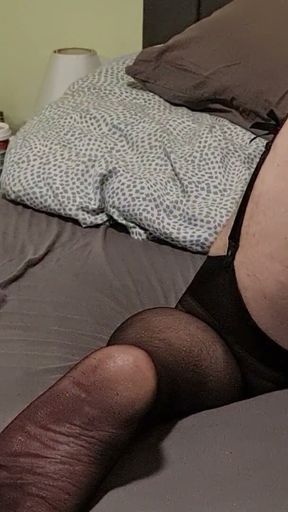Sissy slut gets ass spanked hard and has to finger her butt cunt 01   Clip 1