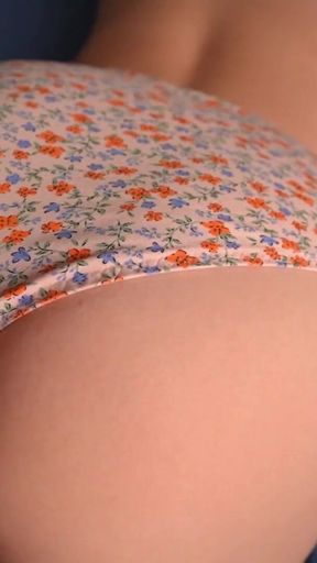 Powerful moment from &quot;Creampie for big ass girl pushing her panties to the side&quot;