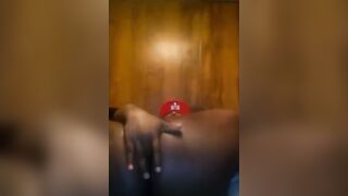 Big Black Booty Masturbation Solo