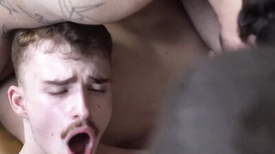 Markus Kage, Beau Reed and their gay mates shag in 4some