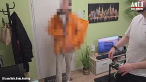Twink student delivers more than food for a big cock payday