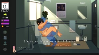HentaiGame | The Summer | #11 Fuck at Toilet
