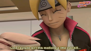 Boruto cumple su sue&ntilde_o y se folla a su t&iacute_a Sakura